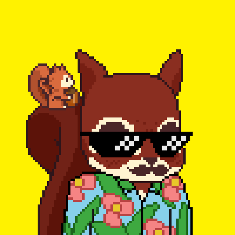 Pixel Squirrels #2037